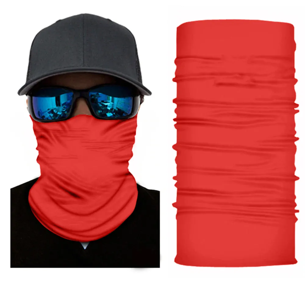 120 Pack Neck Gaiter Tubular Bandana Balaclava Mask