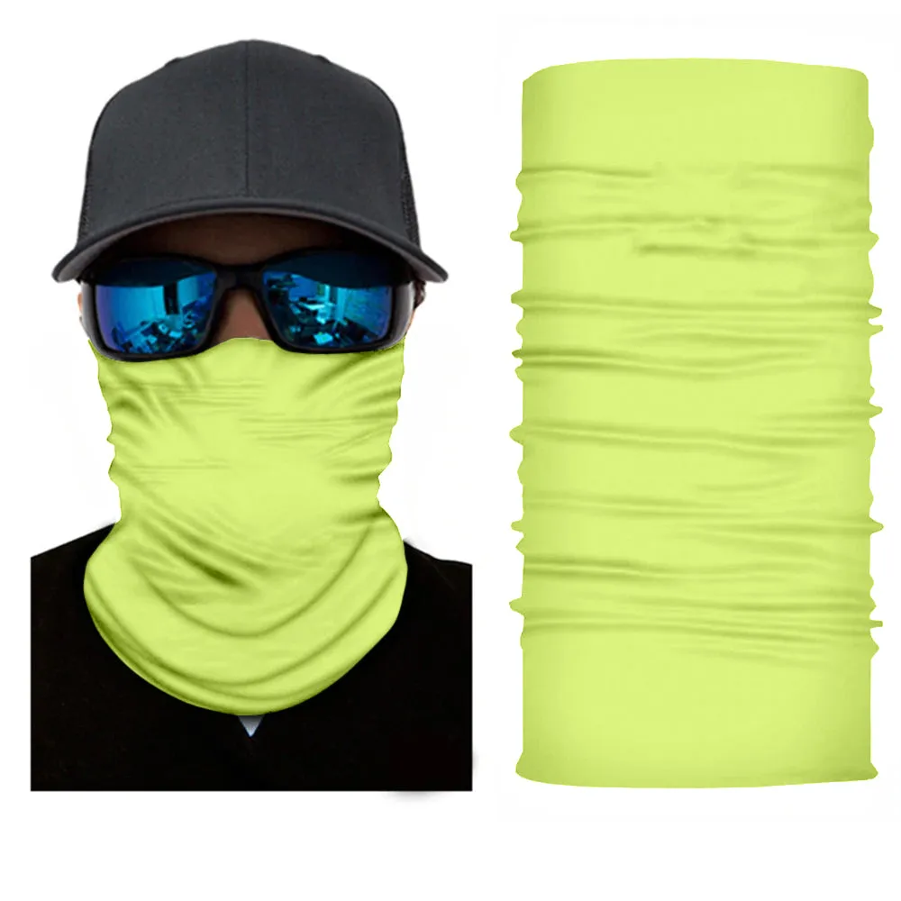 120 Pack Neck Gaiter Tubular Bandana Balaclava Mask