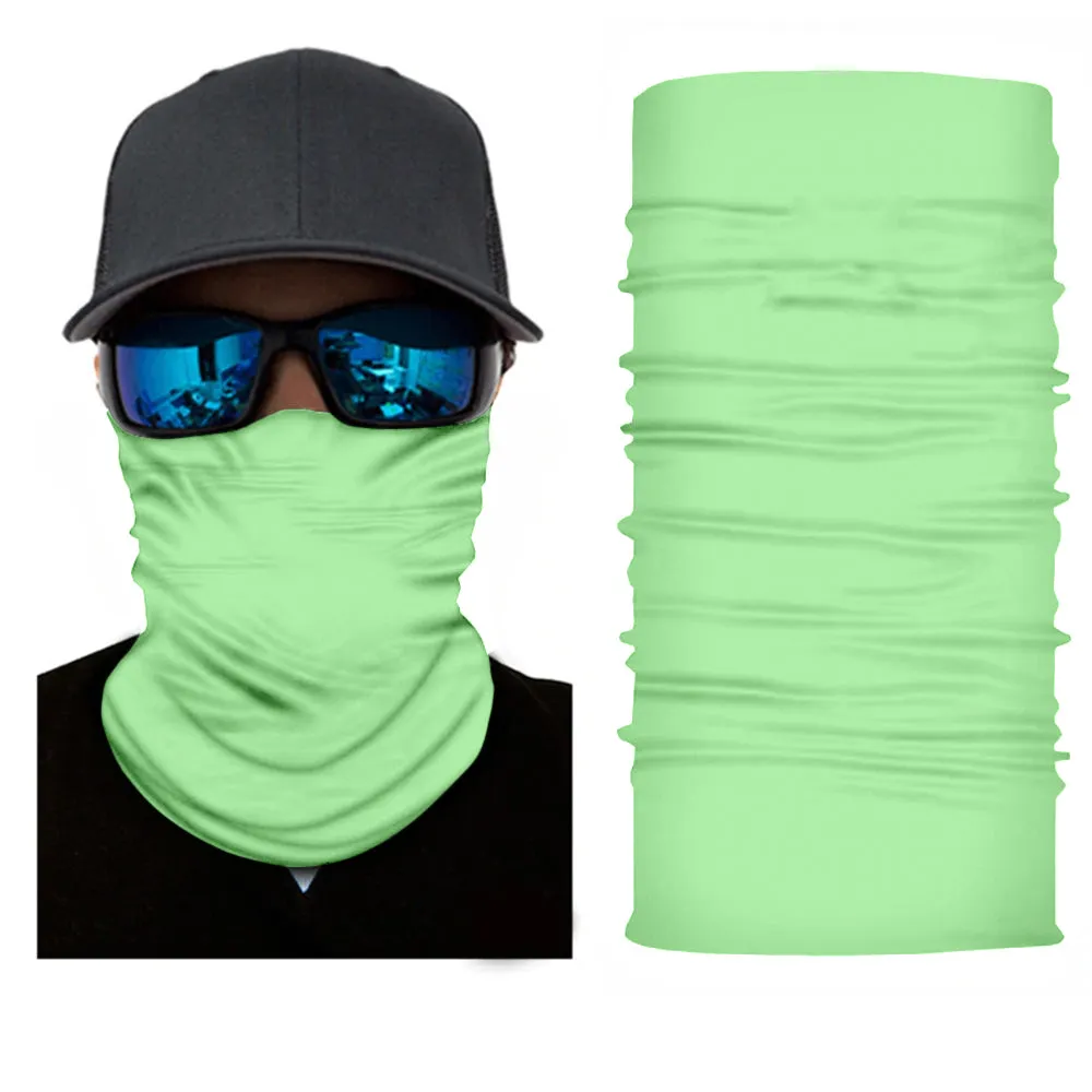 120 Pack Neck Gaiter Tubular Bandana Balaclava Mask