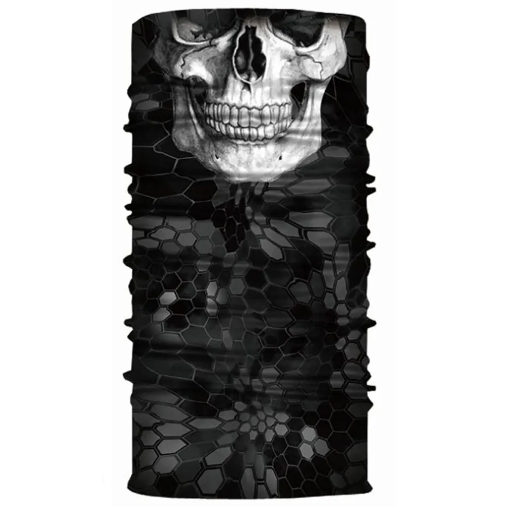 120 Pack Neck Gaiter Tubular Bandana Balaclava Mask