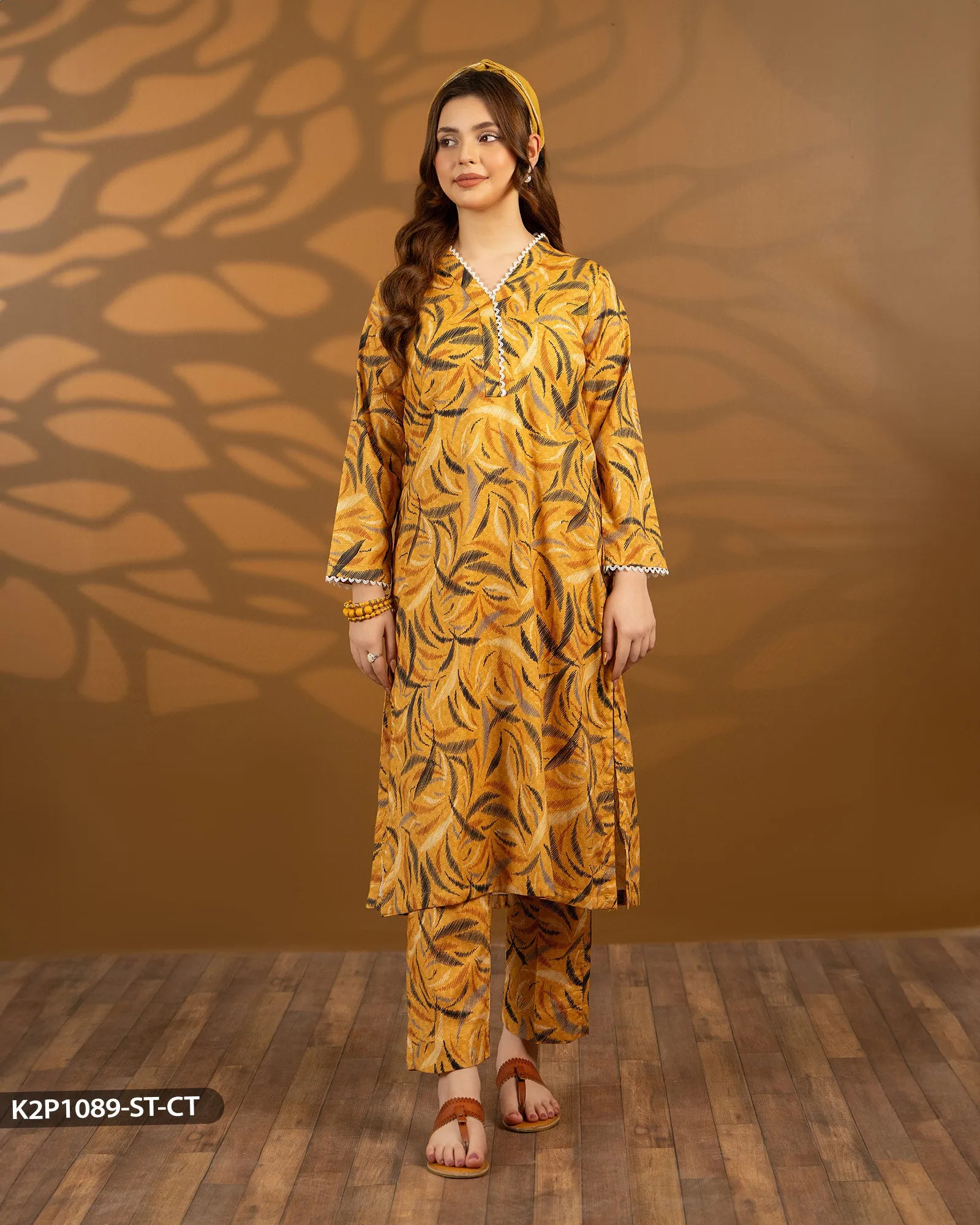 2 Piece Cotton Suit | 1089-ST-CT