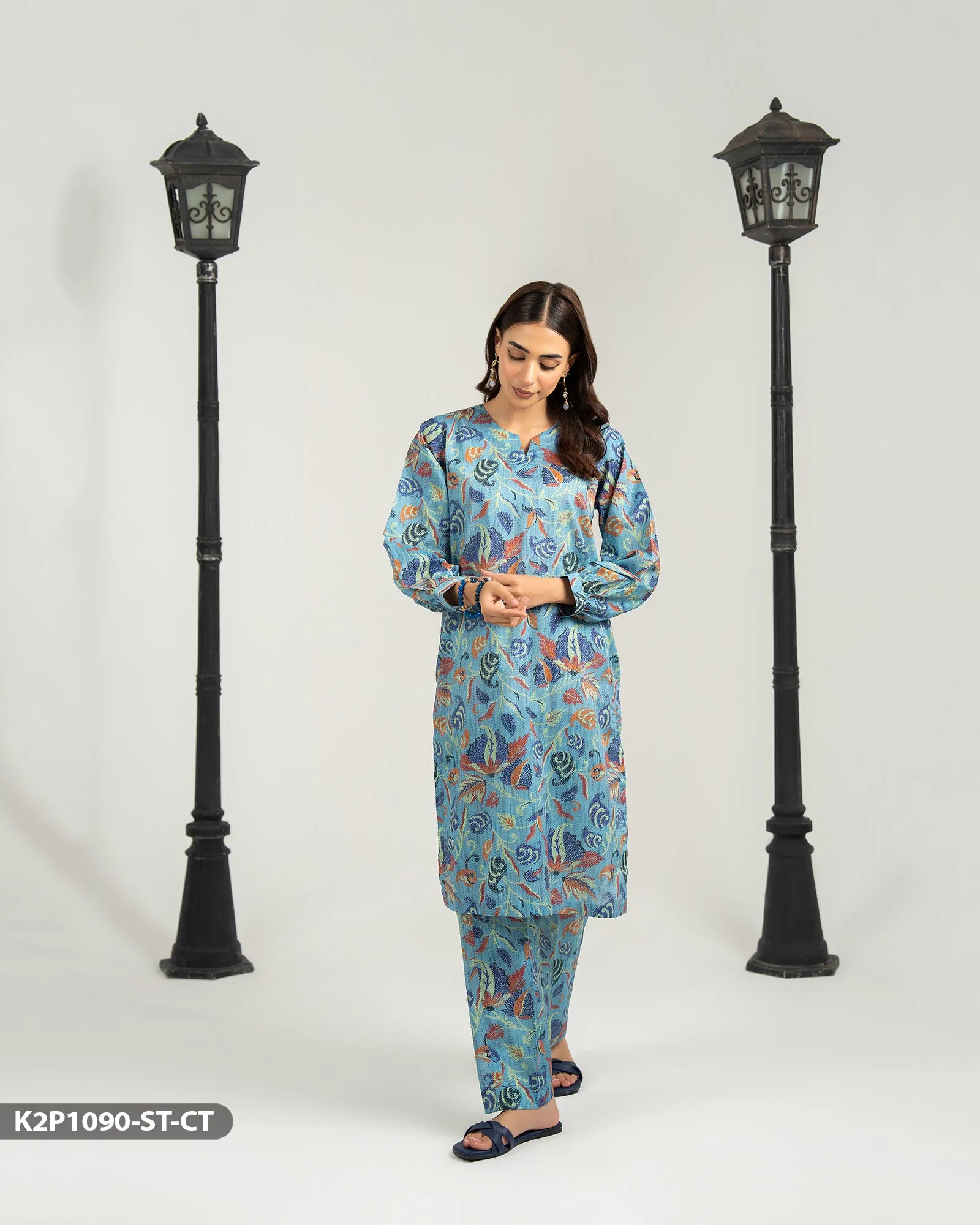 2 Piece Cotton Suit | 1090-ST-CT