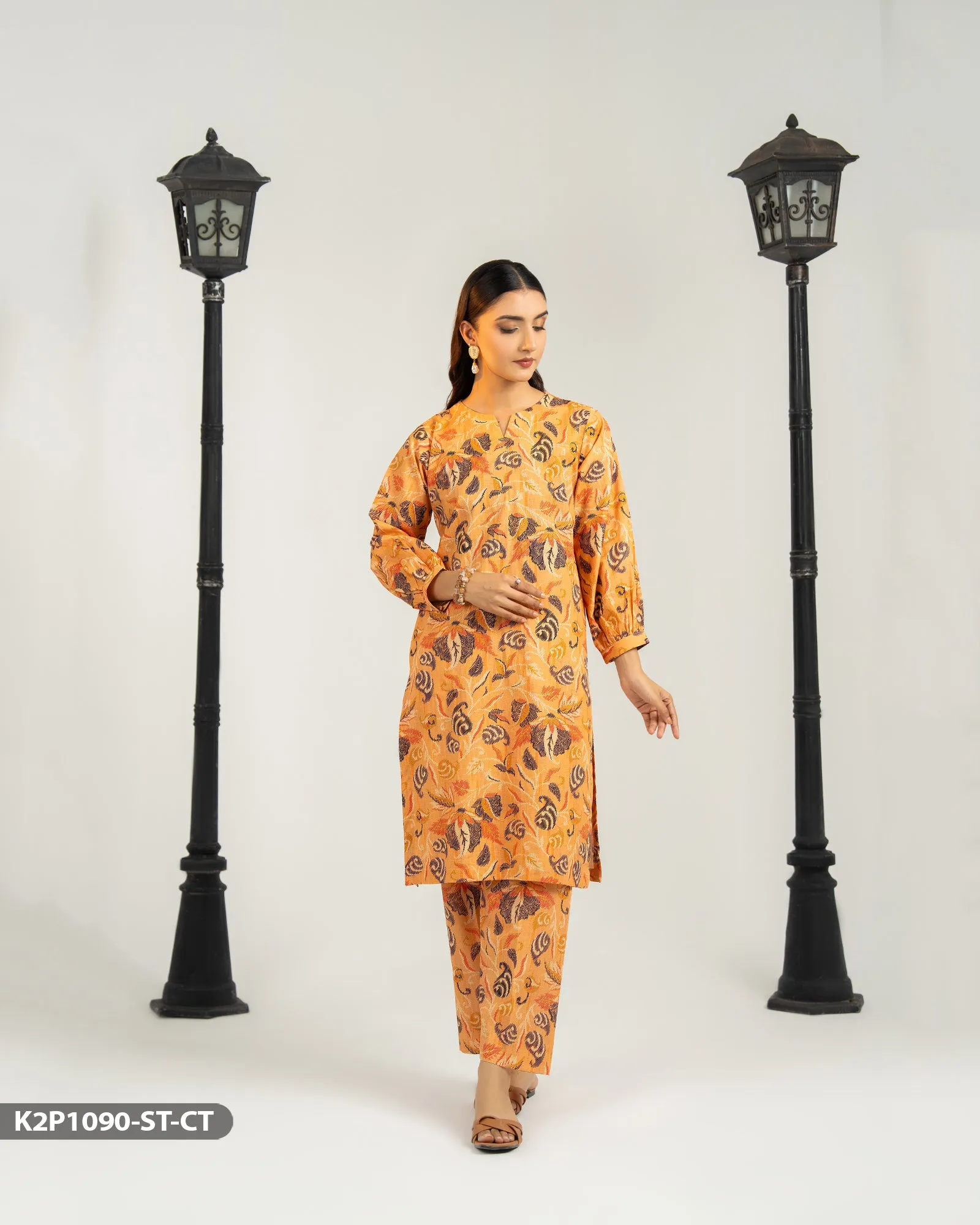 2 Piece Cotton Suit | 1090-ST-CT