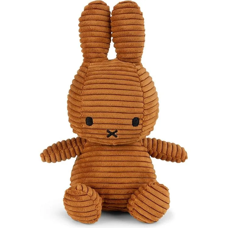 9" Miffy ECO Corduroy Cinnamon Plush