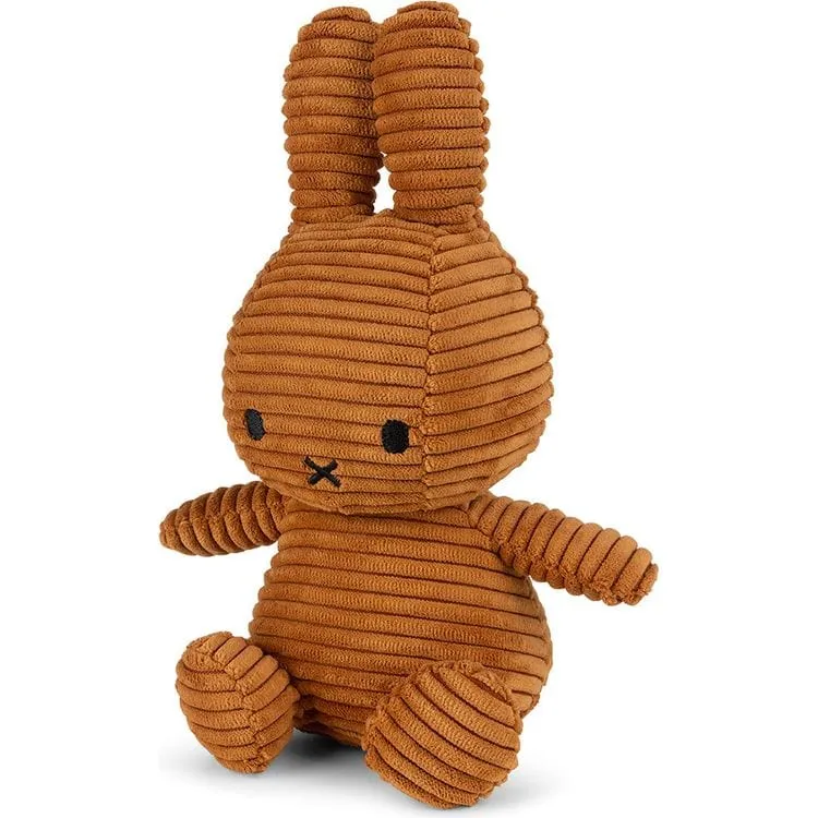 9" Miffy ECO Corduroy Cinnamon Plush