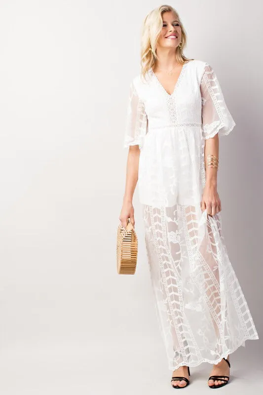 Adylene Lace Maxi