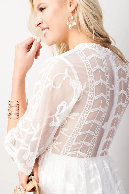 Adylene Lace Maxi