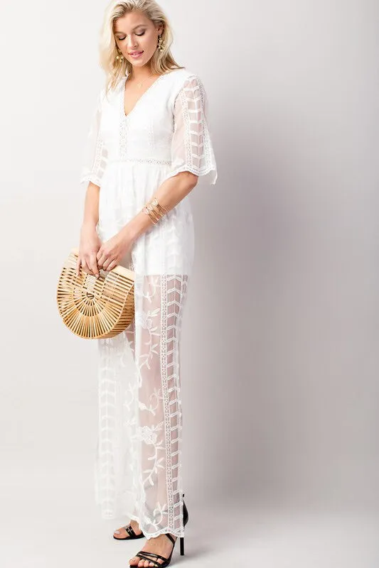 Adylene Lace Maxi