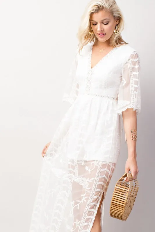 Adylene Lace Maxi