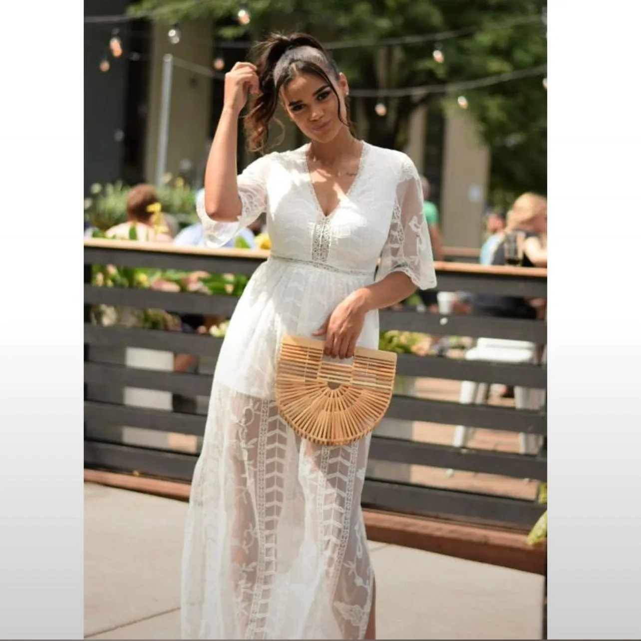 Adylene Lace Maxi