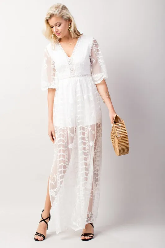 Adylene Lace Maxi