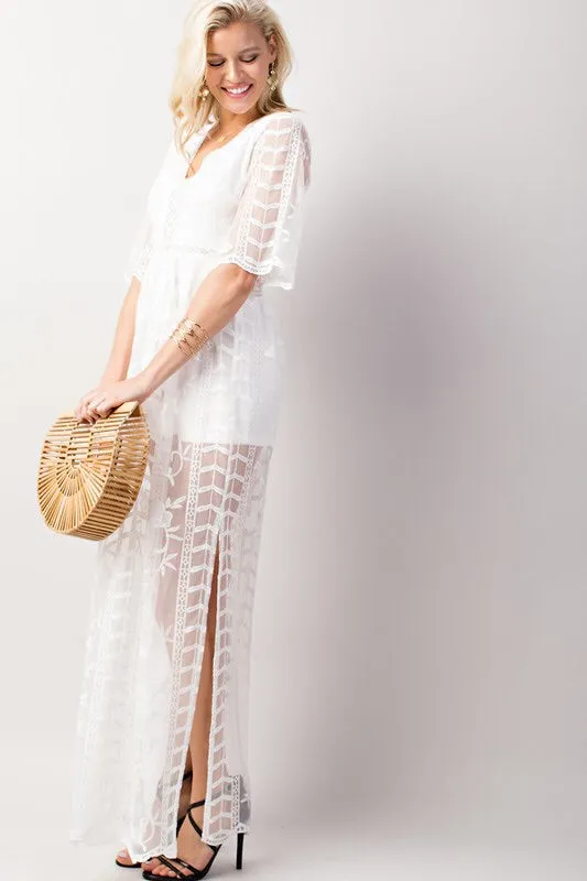 Adylene Lace Maxi