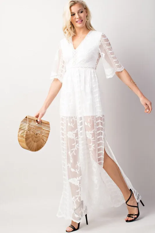 Adylene Lace Maxi