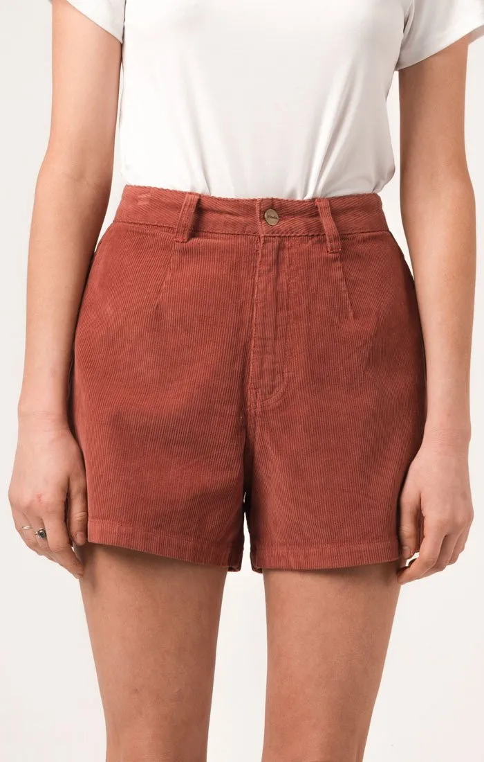 Afends Womens Seventies - Corduroy Shorts