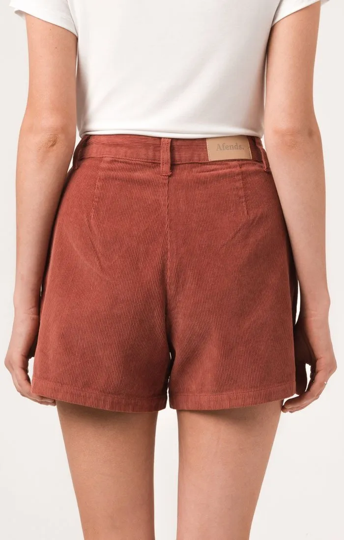 Afends Womens Seventies - Corduroy Shorts