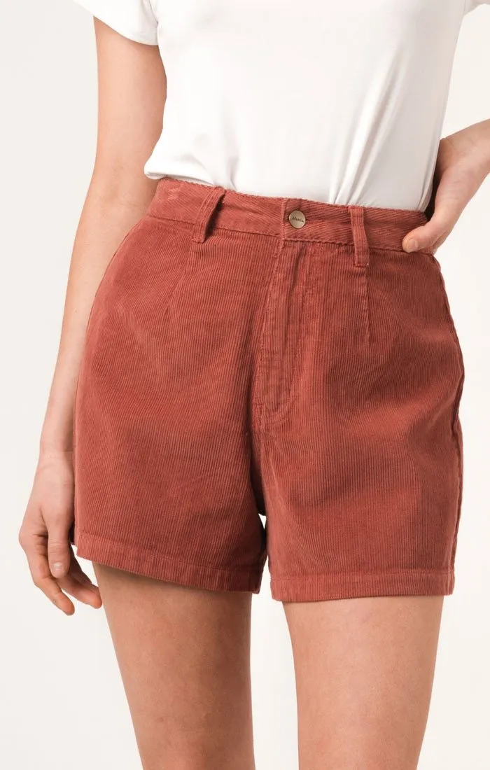Afends Womens Seventies - Corduroy Shorts