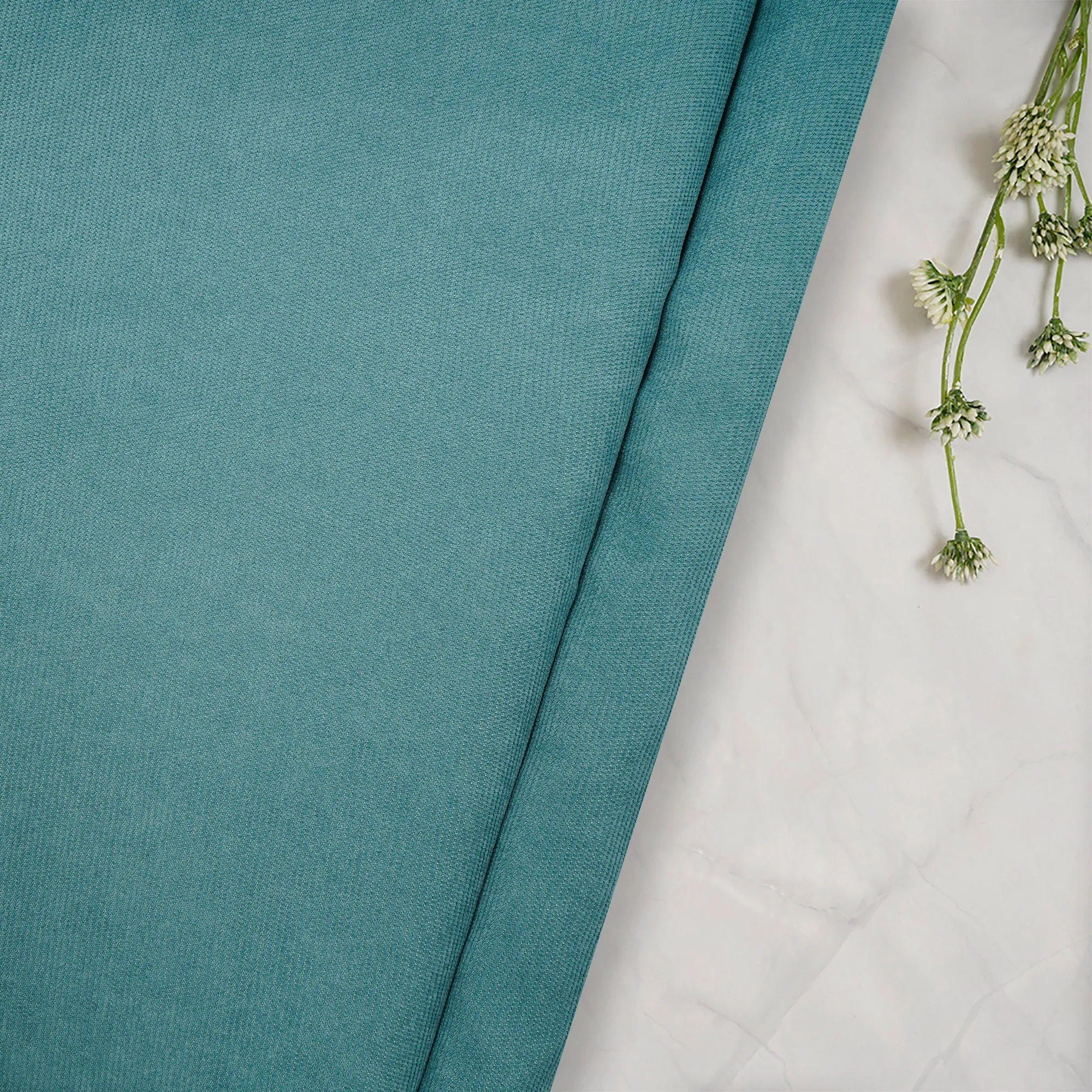 Agate Green Imported Cotton Corduroy Fabric (60" Wide)