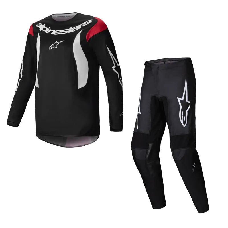 Alpinestars 2025 Fluid Haul Motocross Combo Kit Black White
