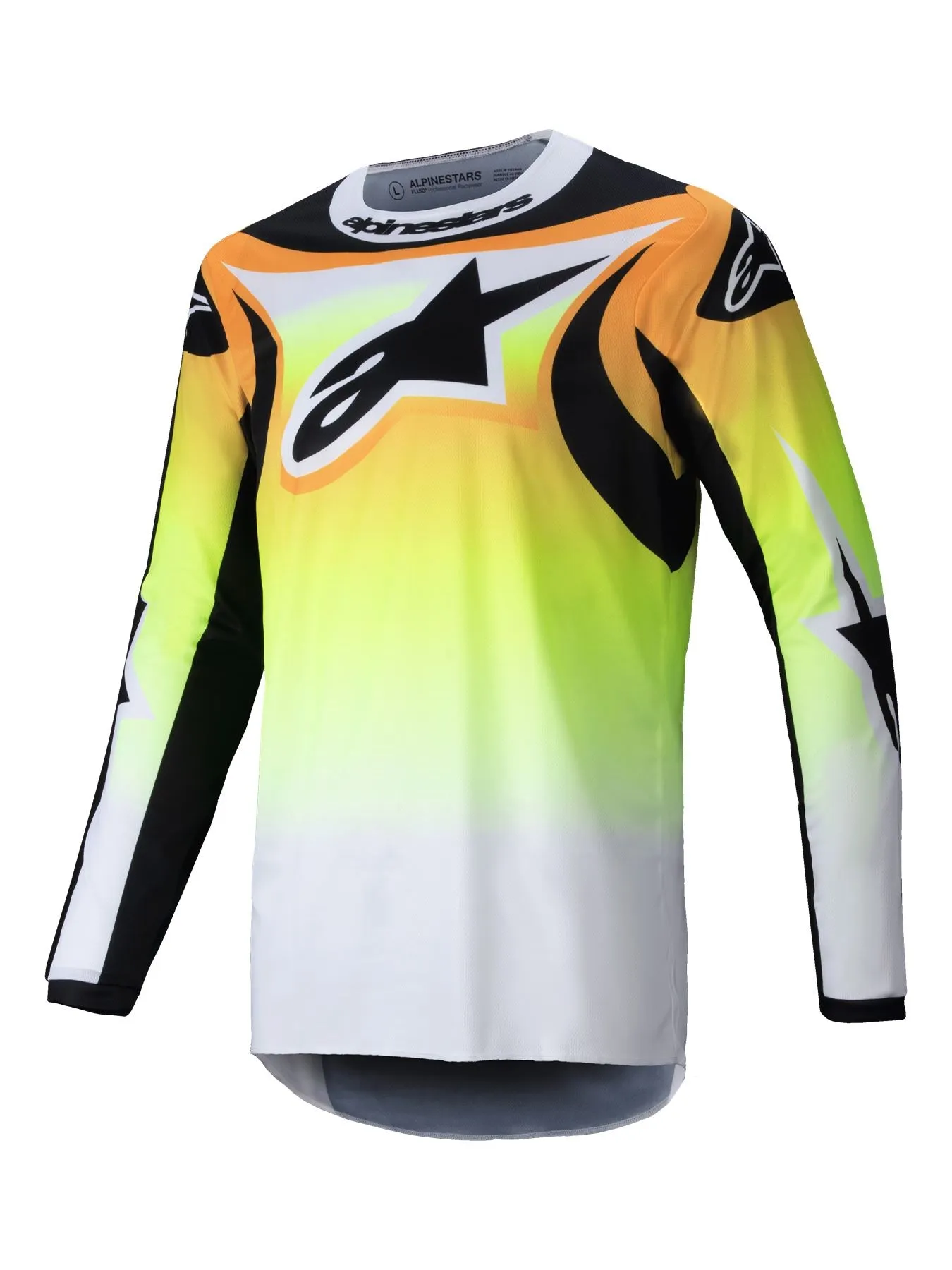 Alpinestars 2025 Fluid Wurx Motocross Combo Kit Yellow Black