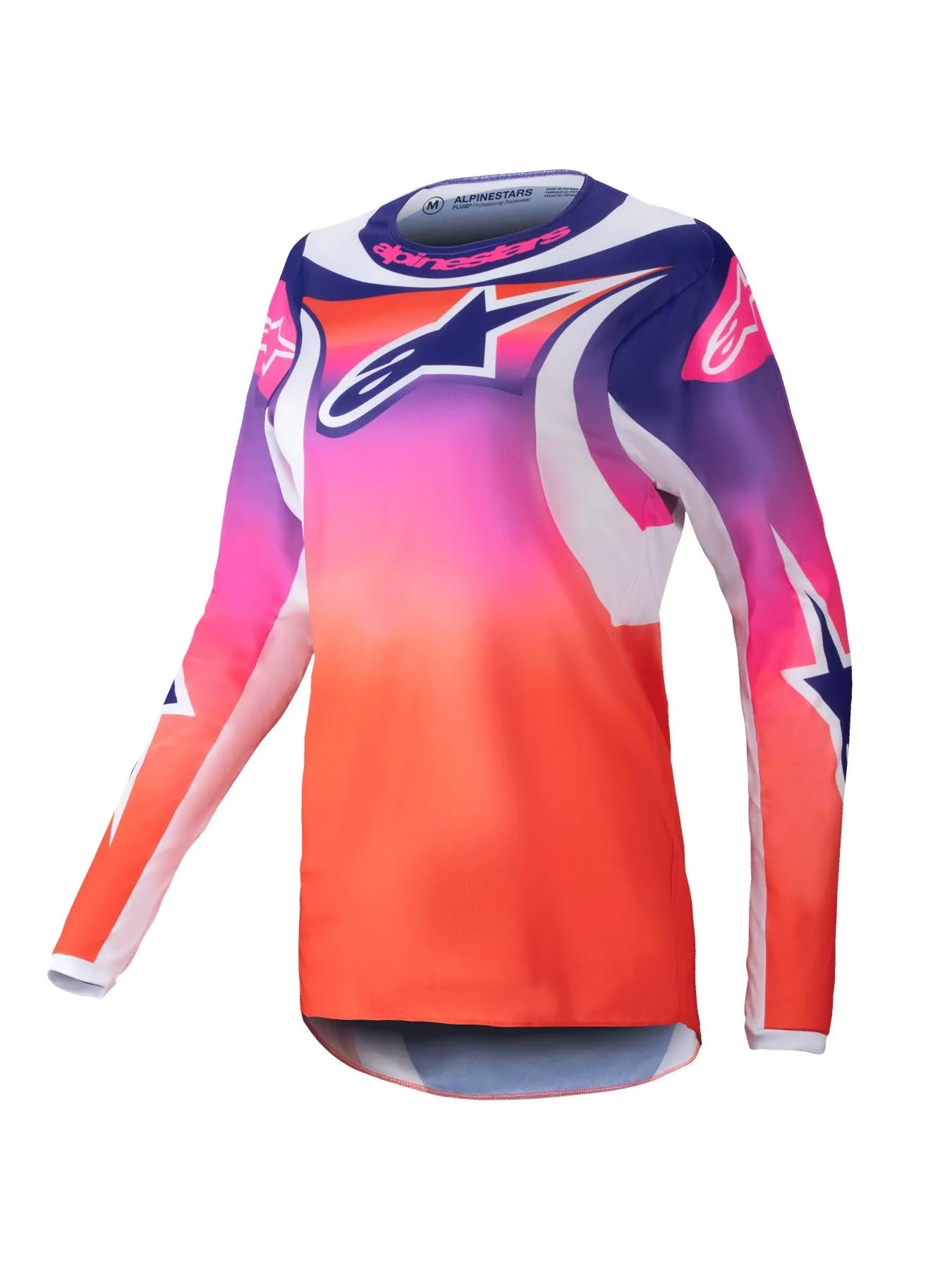 Alpinestars 2025 Stella Fluid Wurx Womens Motocross Combo Kit Multicolour White