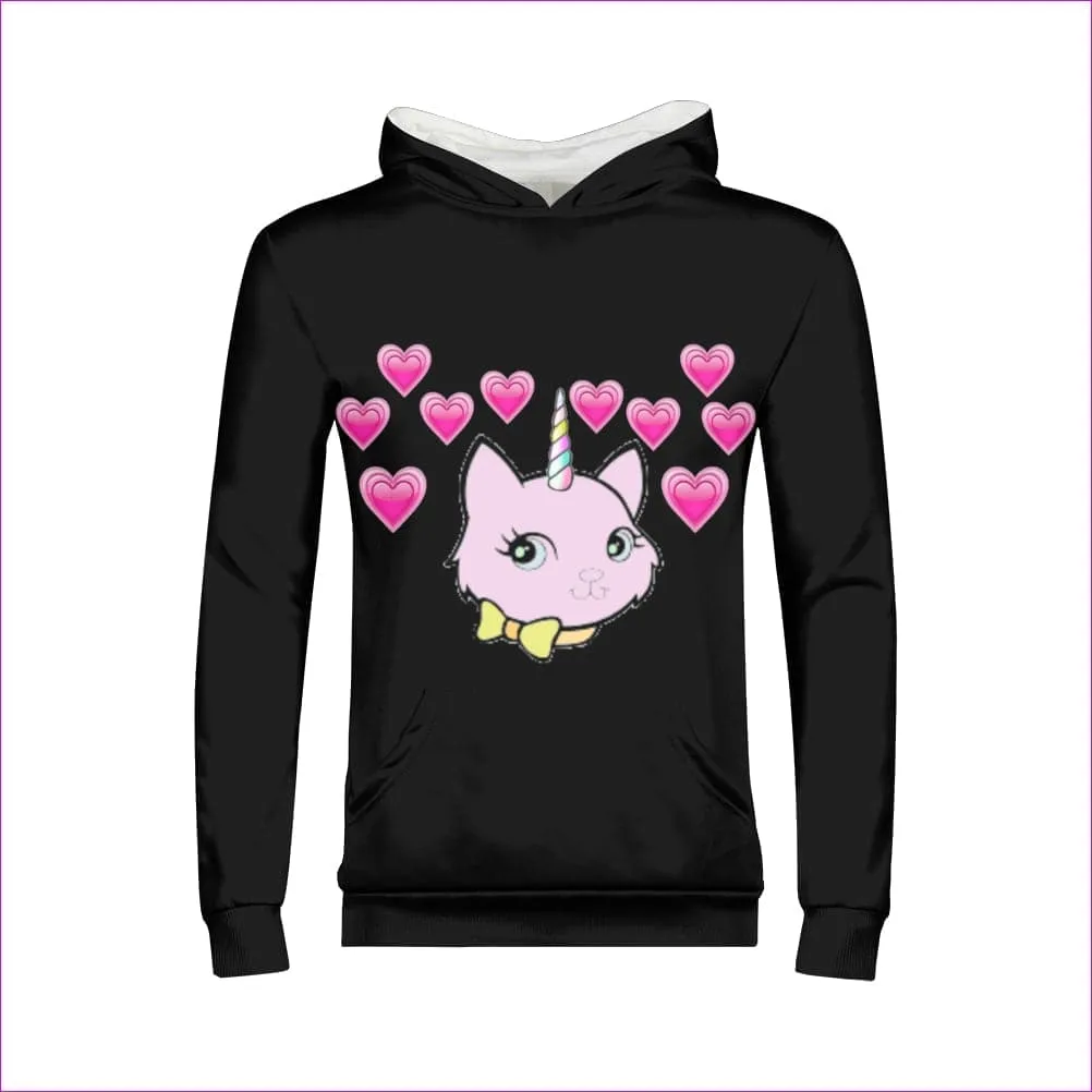 Bec & Friends Uni-Kitten Kids Hoodie
