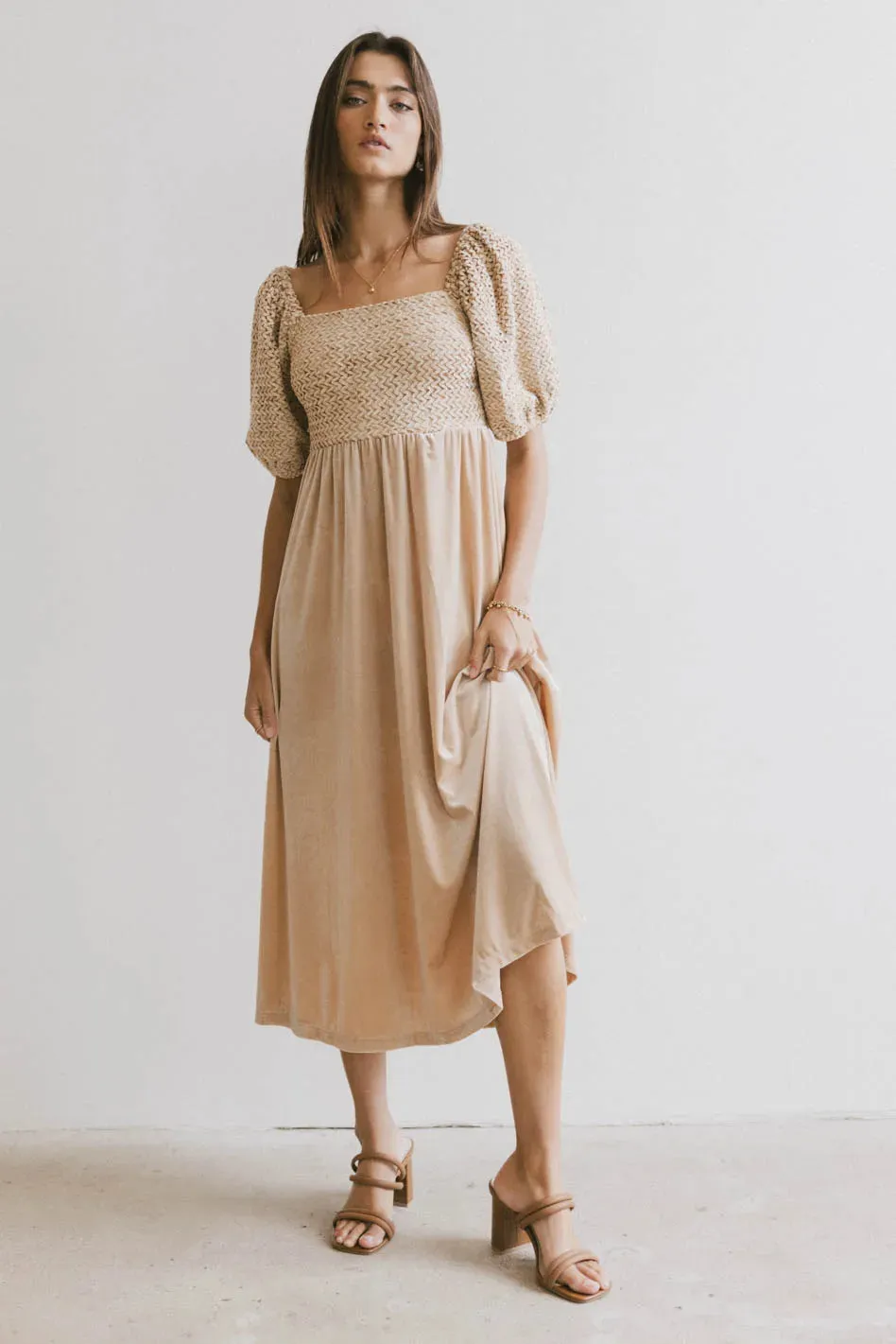 Callista Velvet Maxi Dress