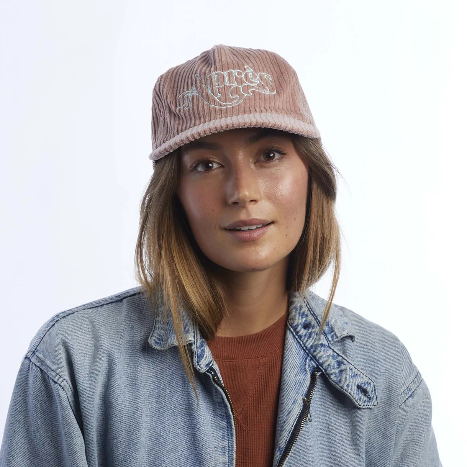 Coal The Rally Cry Low Profile Corduroy Hat - Grey