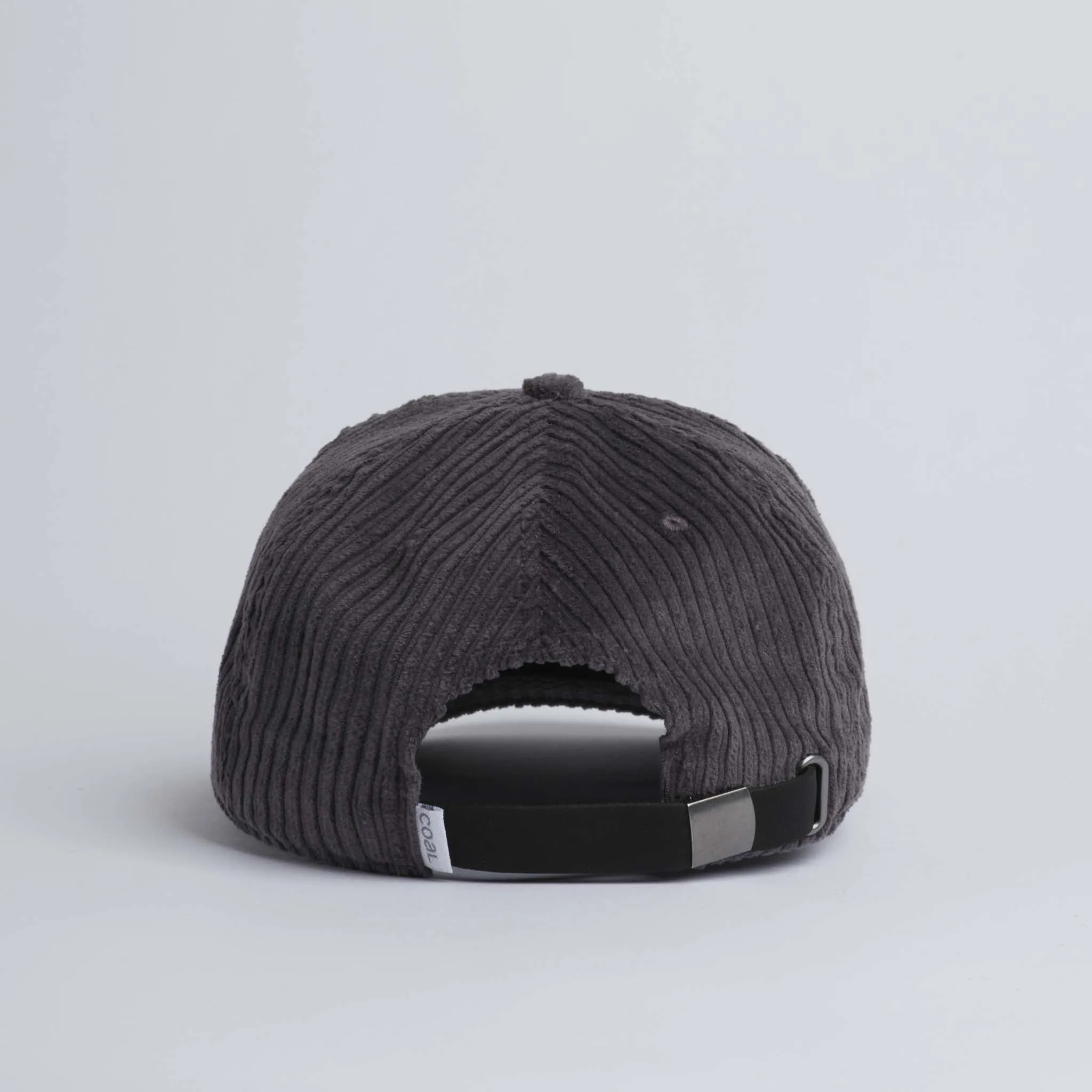 Coal The Rally Cry Low Profile Corduroy Hat - Grey