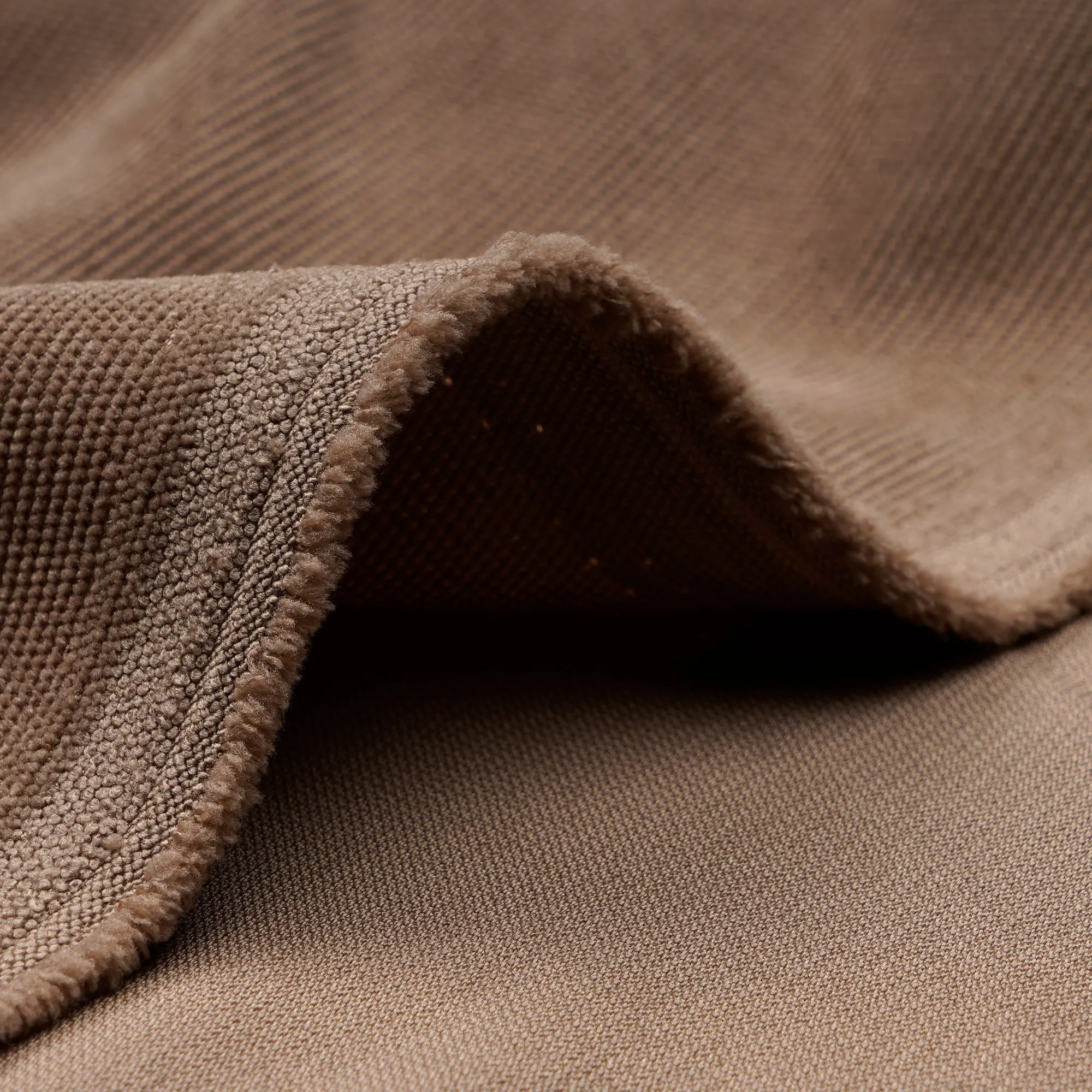 Cream Imported Cotton Corduroy Fabric (60" Wide)