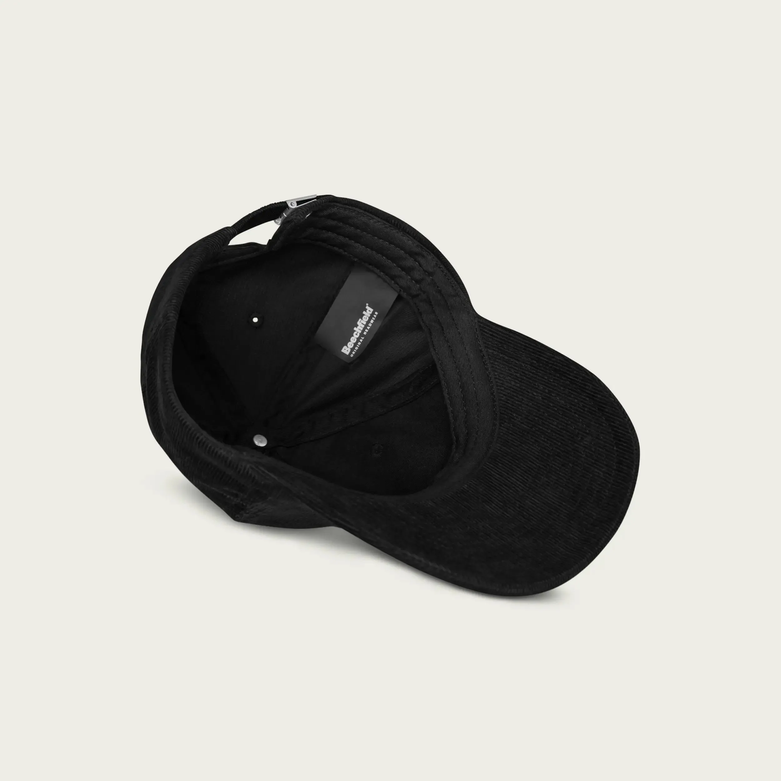 Do Nothing. Corduroy Hat - Black