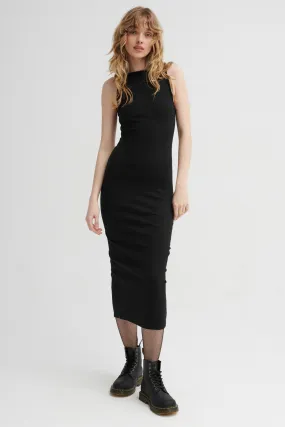 Dress in organic cotton / 02 / 17 / onyx black