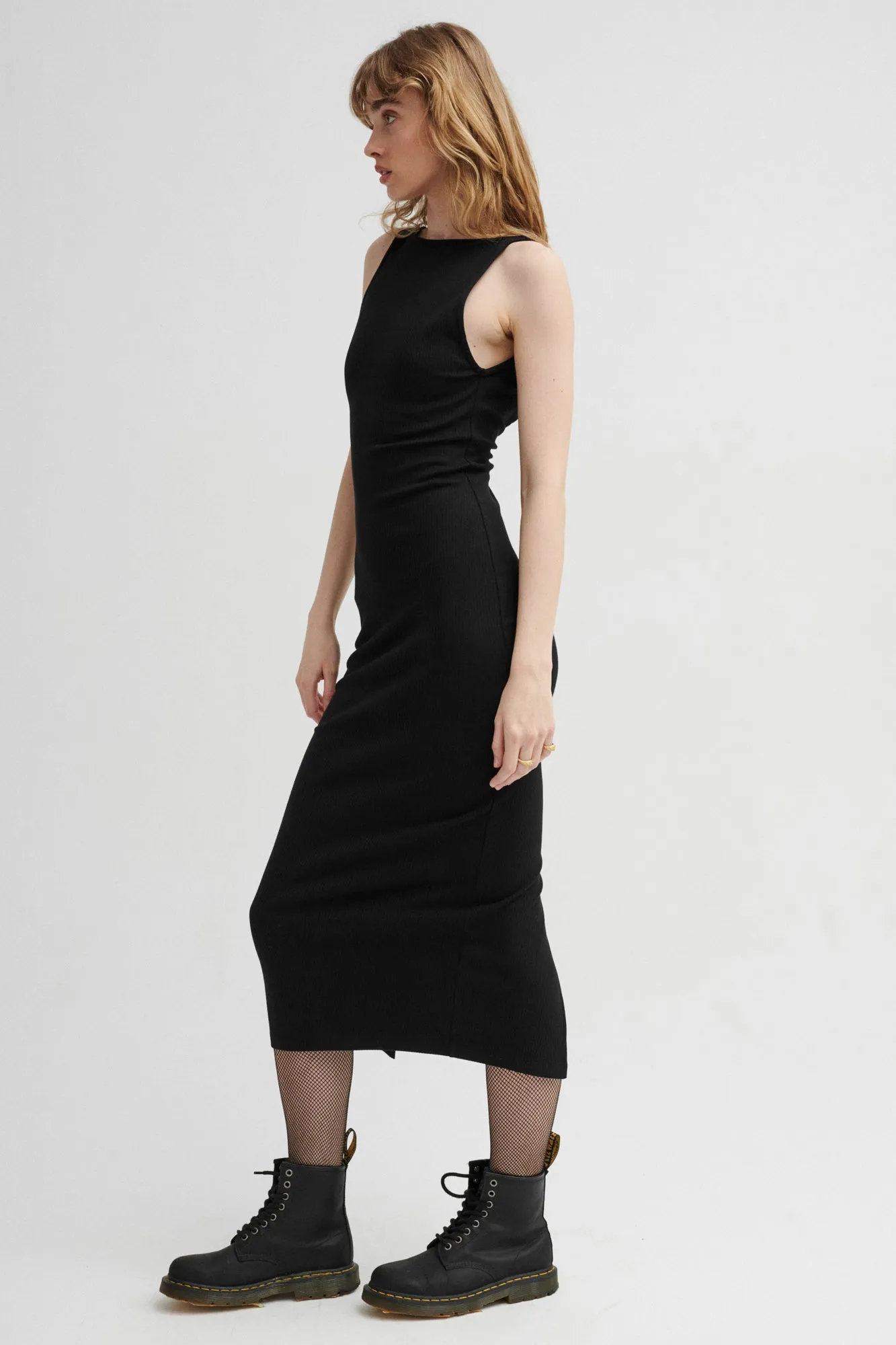 Dress in organic cotton / 02 / 17 / onyx black