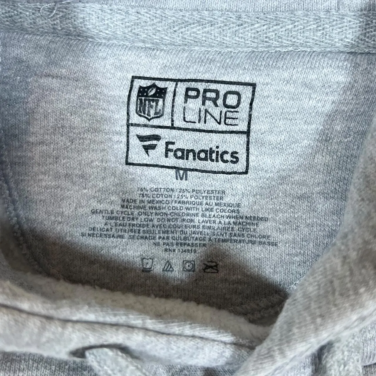 Fanatics NFL Pro Line SEATTLE SEAHAWKS "Thomas 29" Football Graphic Pullover Grey Hoodie