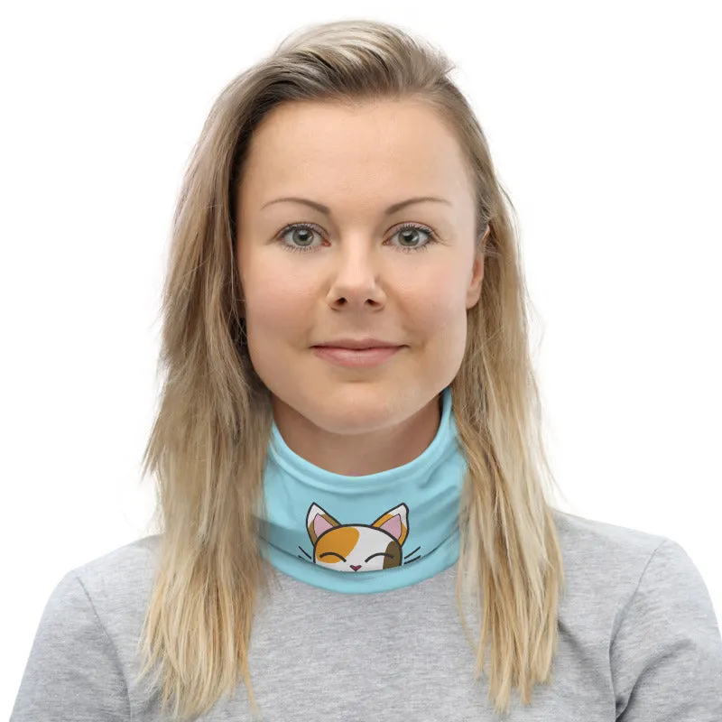 Happy Lucky Cat Neck Gaiter