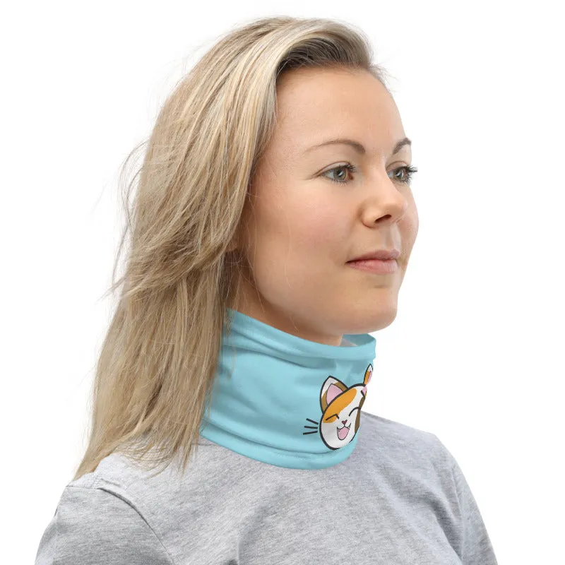 Happy Lucky Cat Neck Gaiter