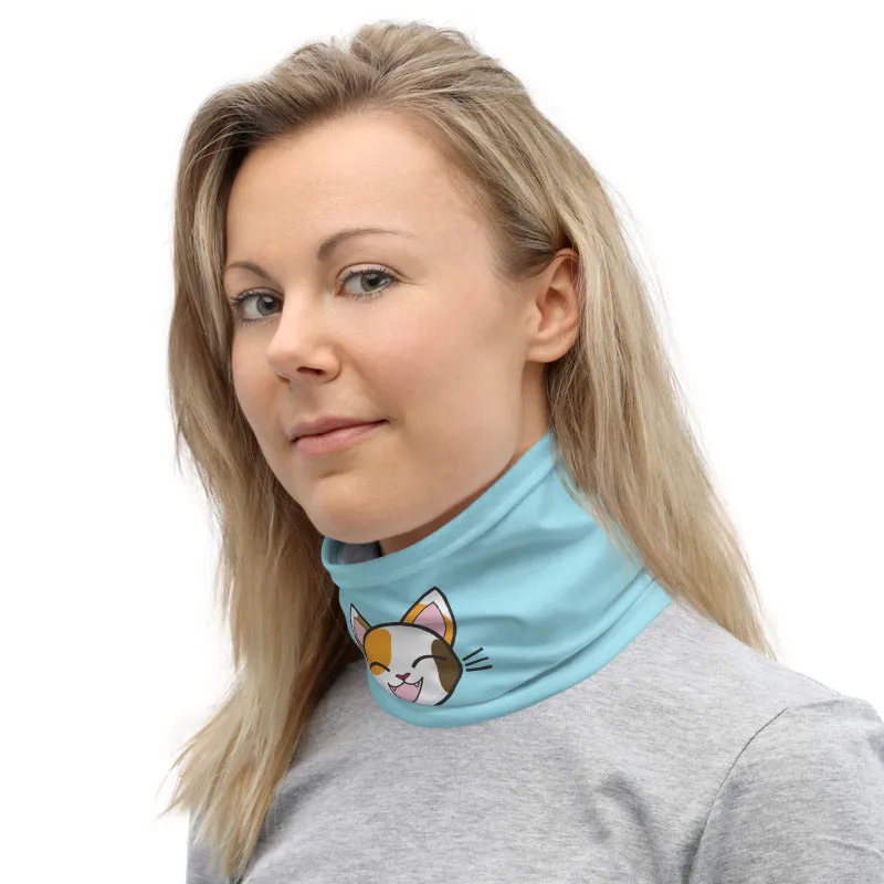 Happy Lucky Cat Neck Gaiter