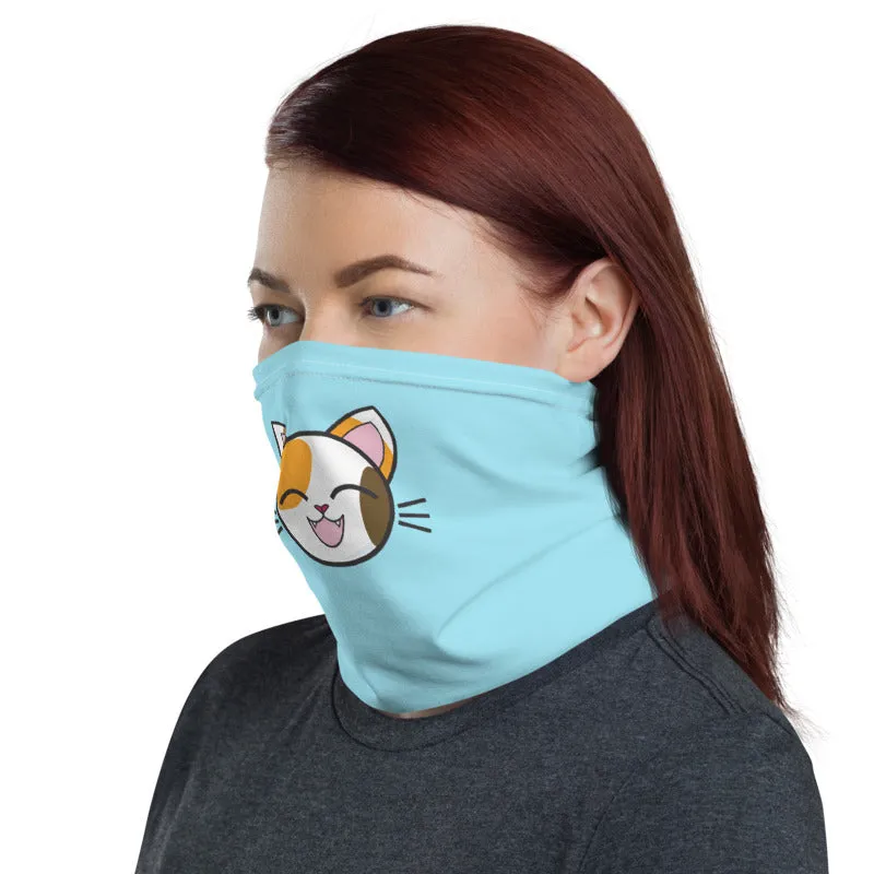 Happy Lucky Cat Neck Gaiter