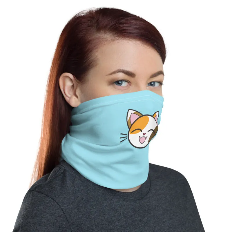 Happy Lucky Cat Neck Gaiter