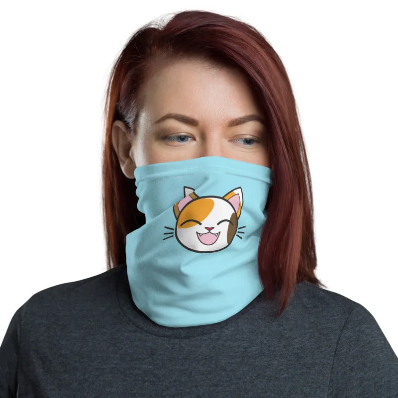 Happy Lucky Cat Neck Gaiter