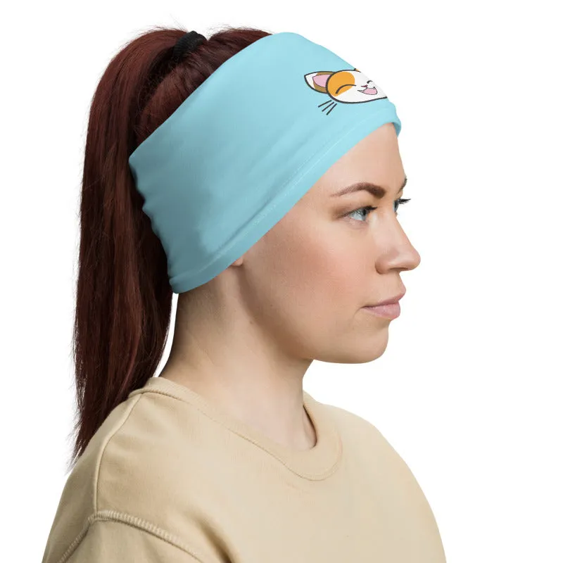 Happy Lucky Cat Neck Gaiter