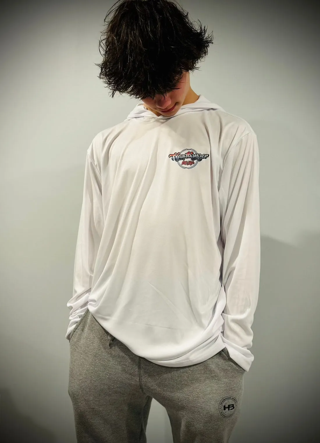 Headbanger Lifestyle Long Sleeve Lightweight Performance Hoodie- Spring Edition
