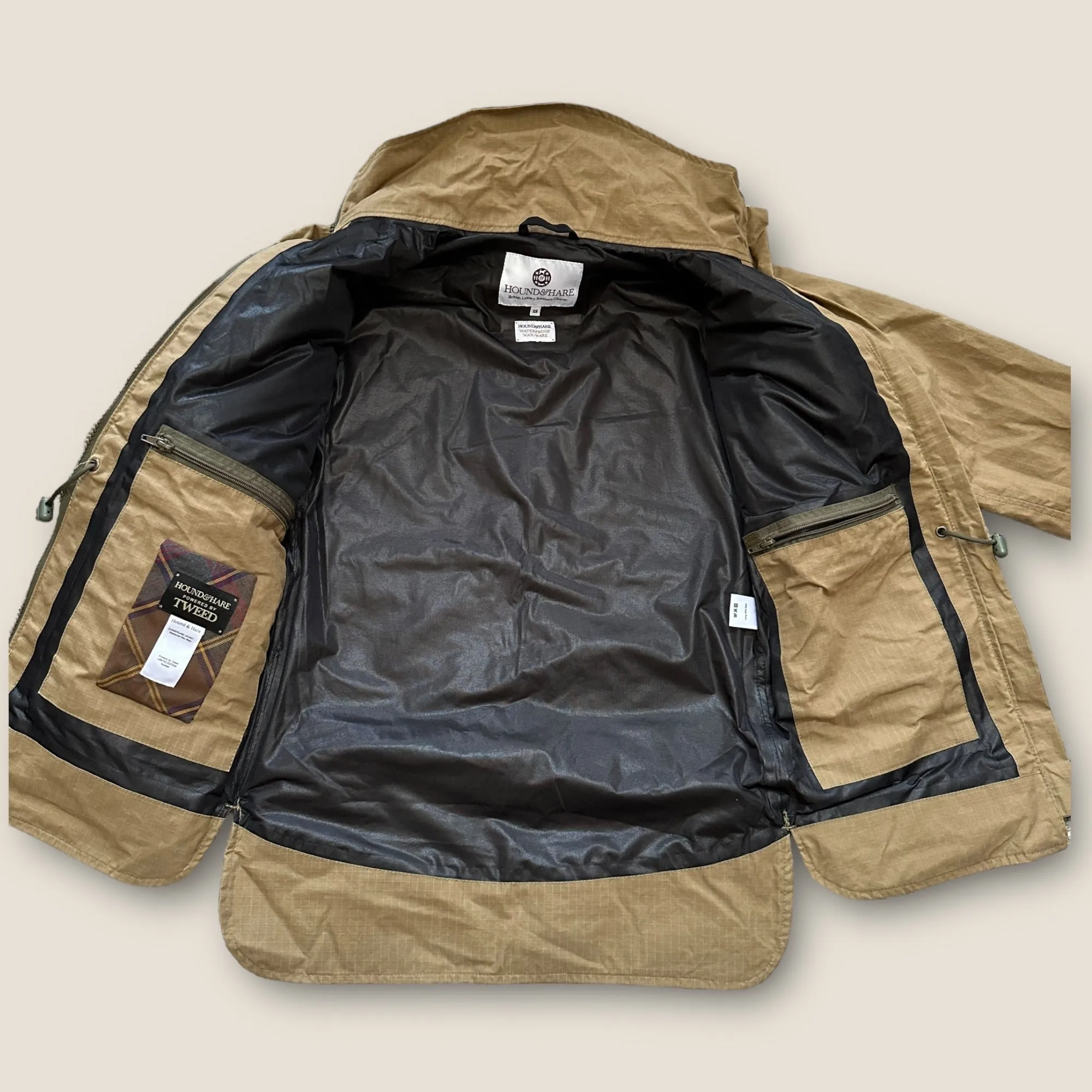 Hound & Hare Limited Edition Cumberland Jacket - Tan Ripstop (Now Available)