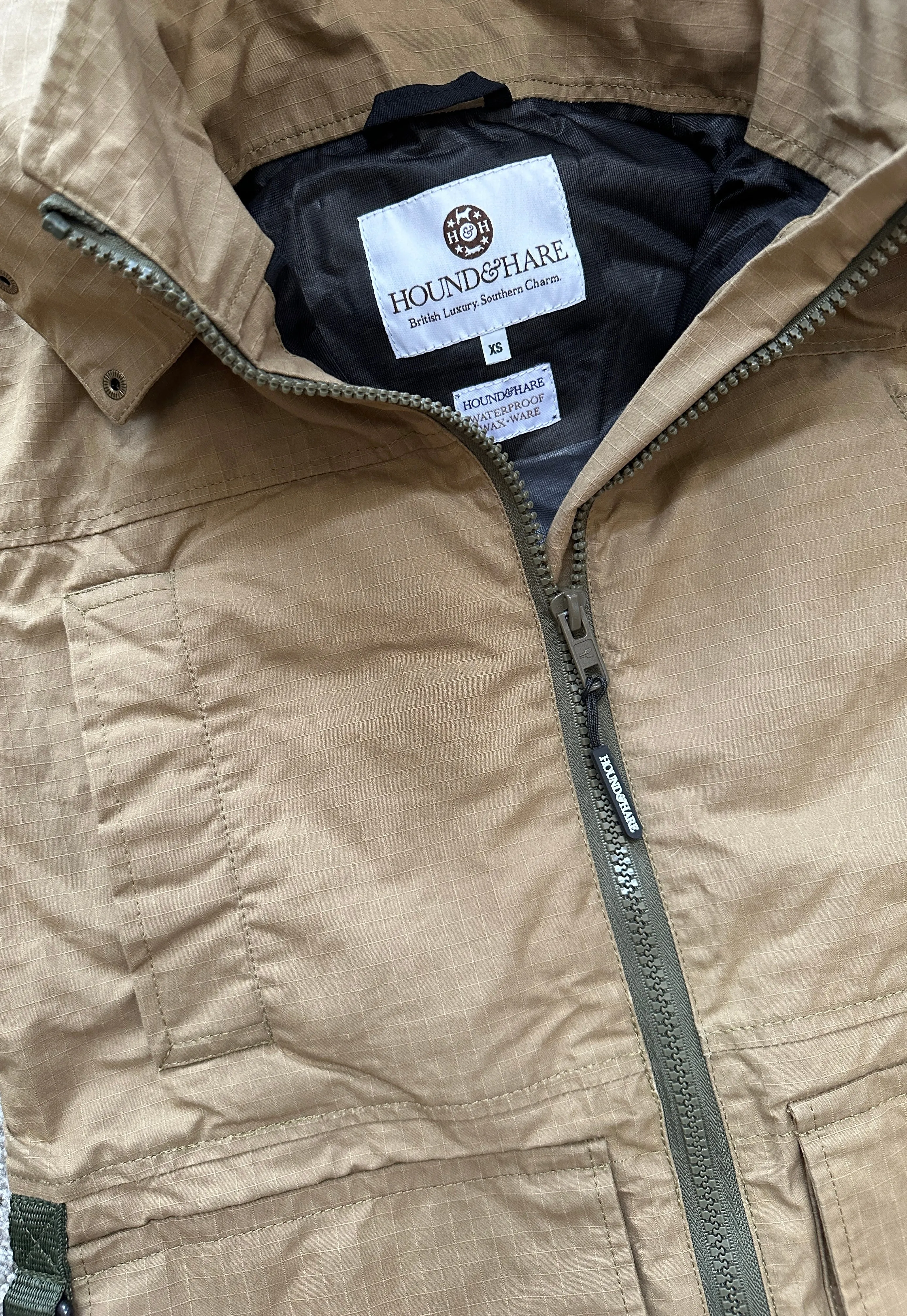 Hound & Hare Limited Edition Cumberland Jacket - Tan Ripstop (Now Available)