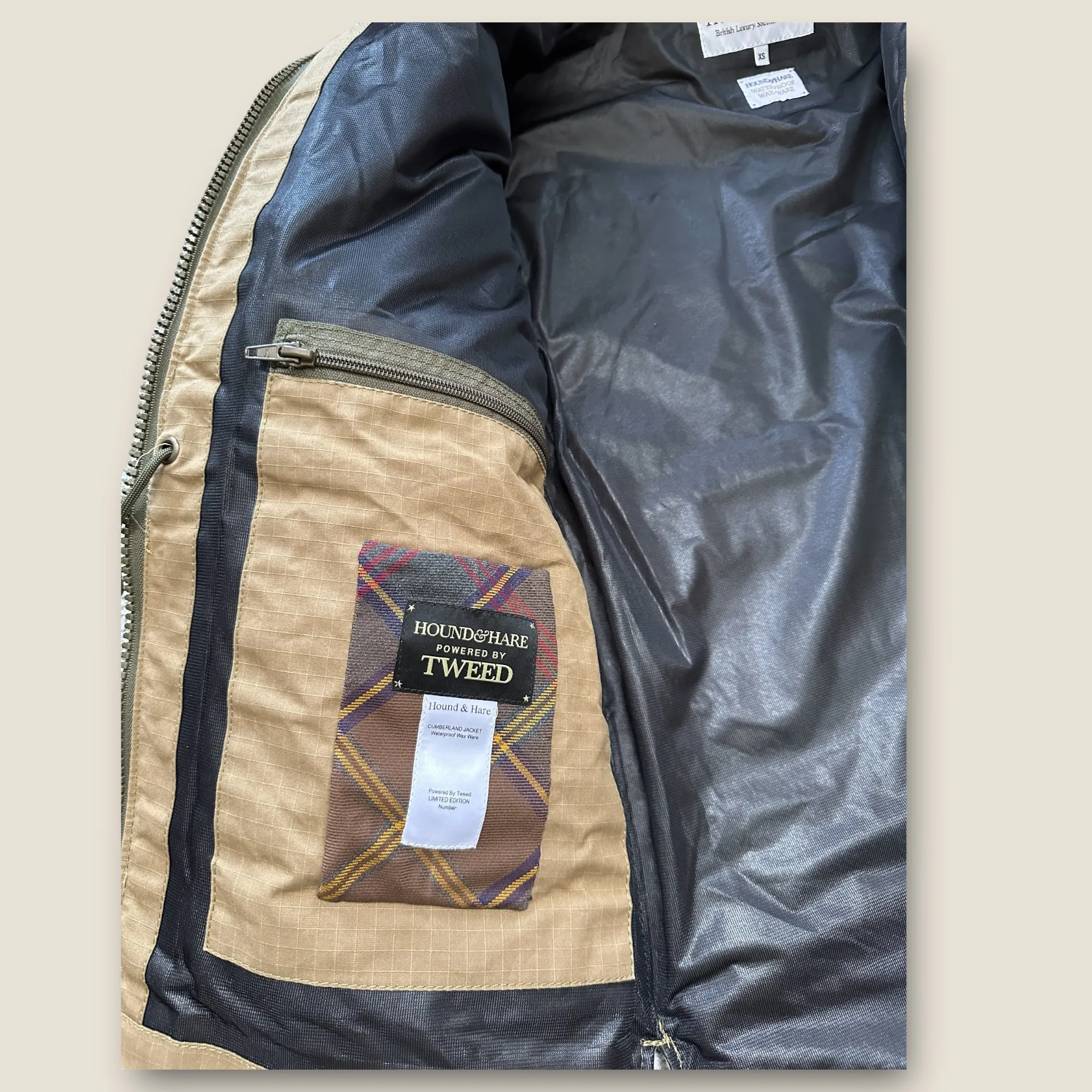 Hound & Hare Limited Edition Cumberland Jacket - Tan Ripstop (Now Available)
