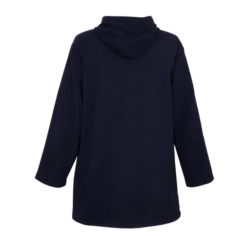 Hugo Boss Home SURF Dark Navy Hoodie Beachrobe (Unisex)