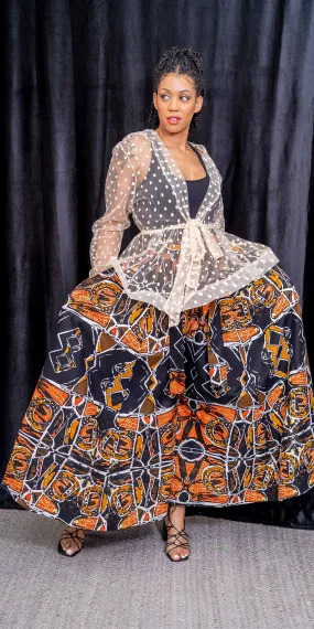 KaraChic 701NP - 626 - African Print Wide Leg Pant
