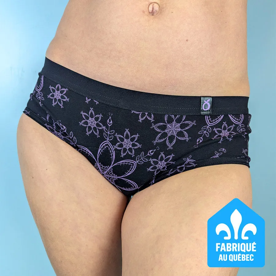 Öko-Flow | Taille Basse | Culotte Menstruelle   Insert Amovible