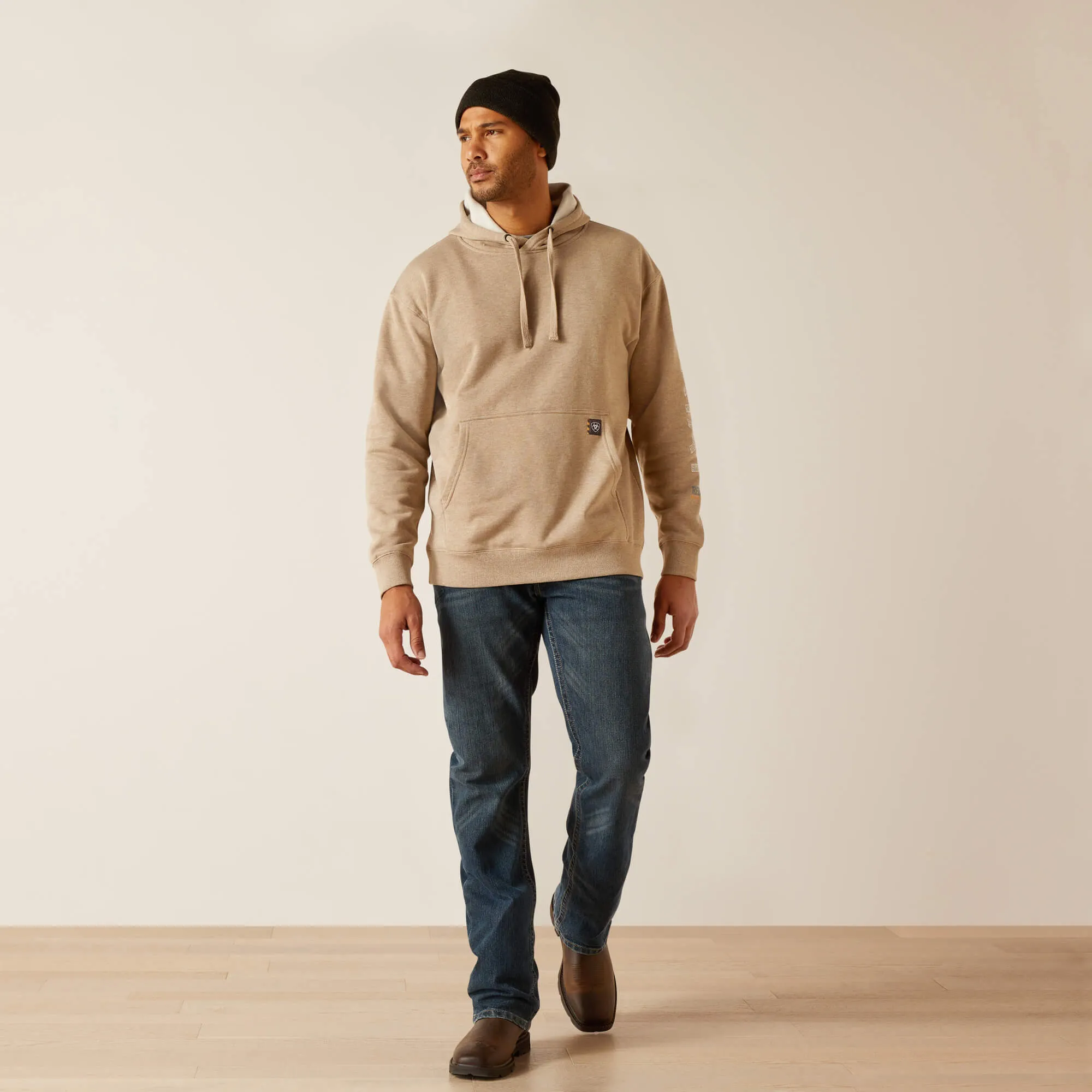 Men's Ariat Rebar Roughneck Pullover Hoodie #10048790X