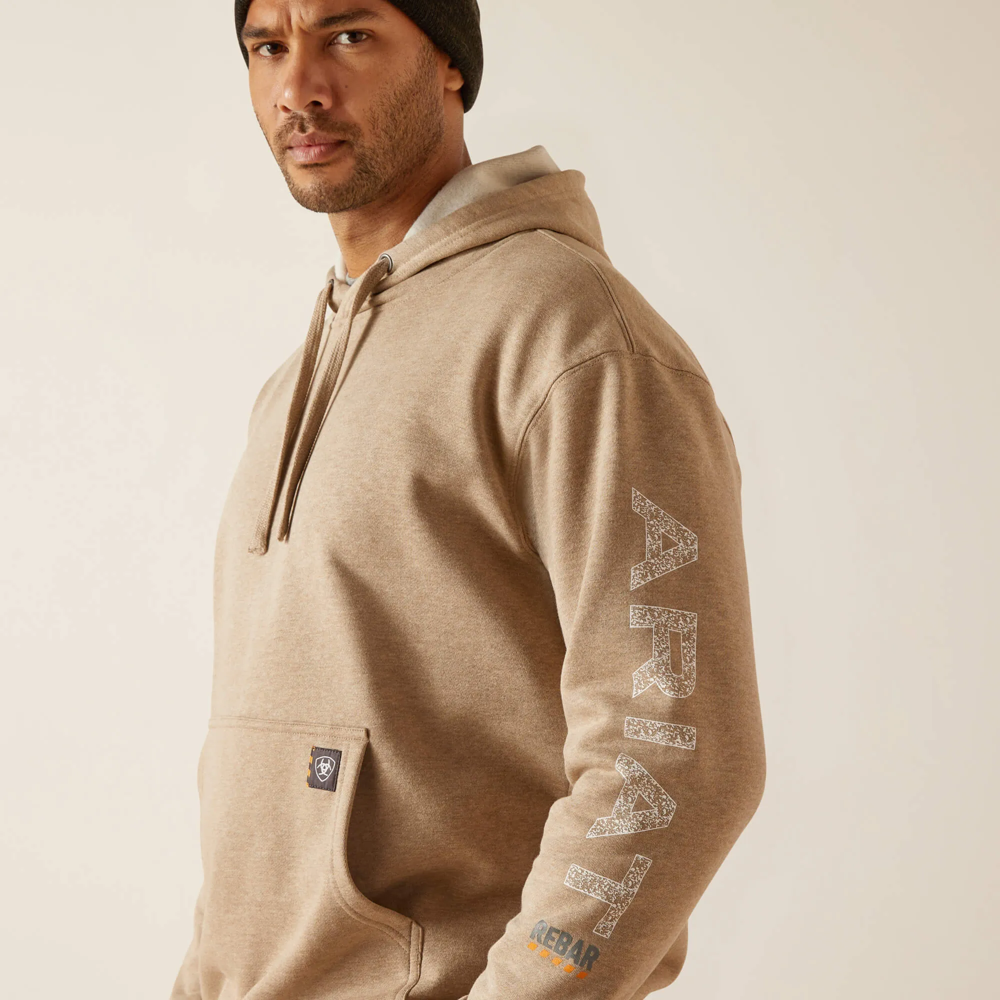 Men's Ariat Rebar Roughneck Pullover Hoodie #10048790X