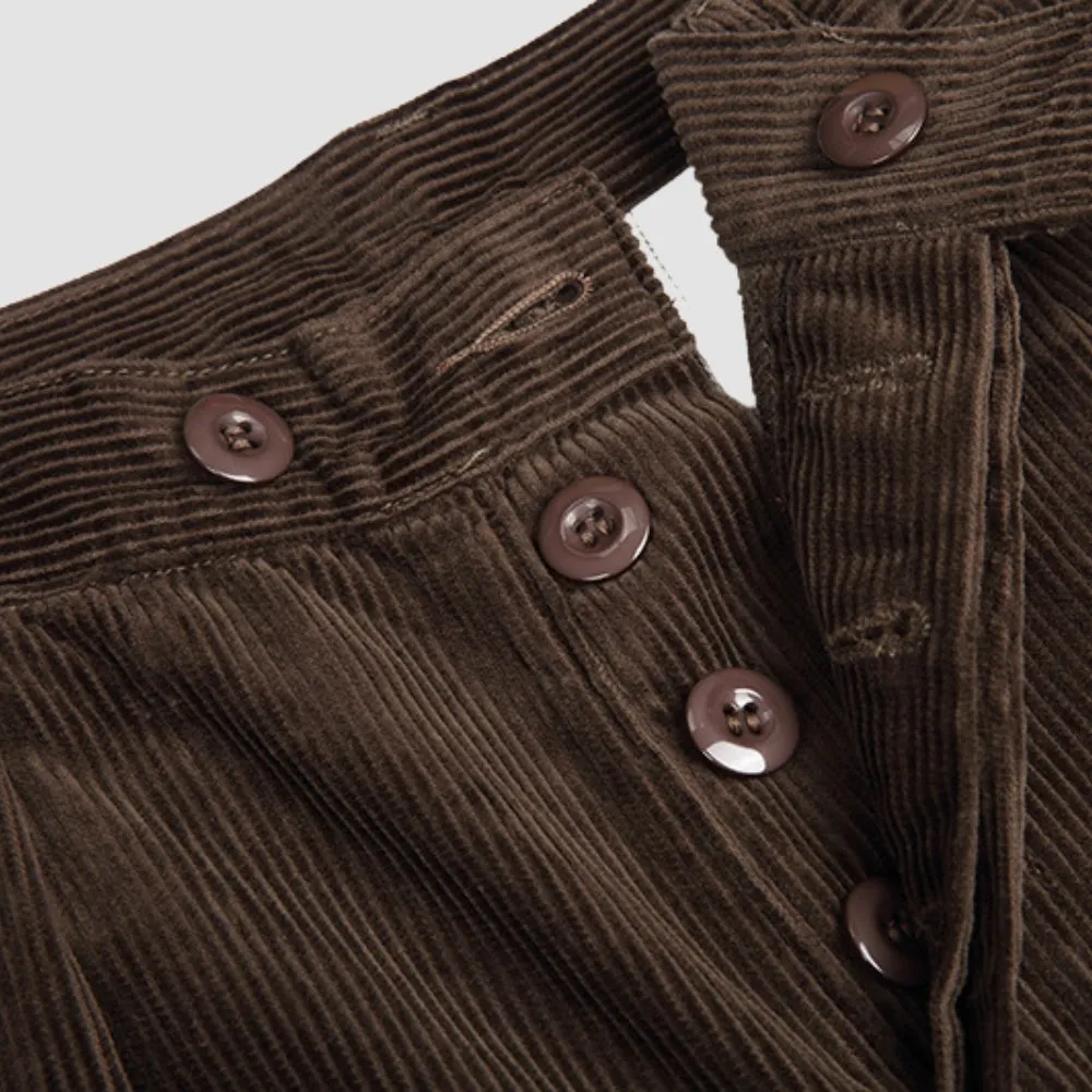 MV Classic Corduroy Straight-Leg Trousers